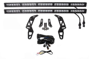 Jeep Wrangler Bumper LED Light Bar Kit - Front - Diode Dynamics - SS30 Stage Series 30
